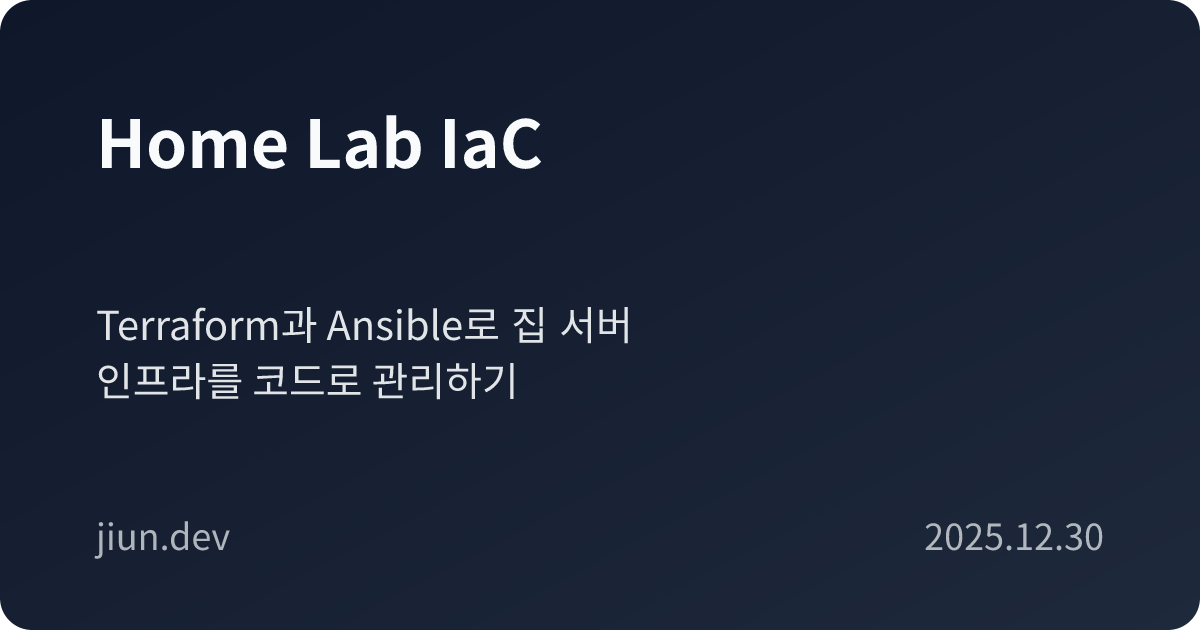 Home Lab IaC